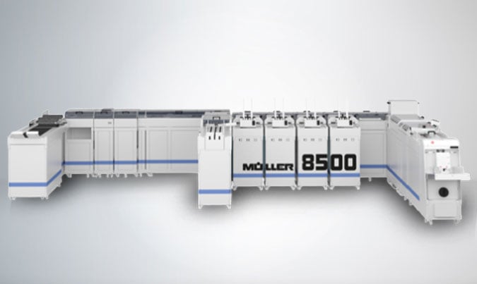 Mueller 8000 Machine de mise sous pli/Systèmes de mise sous pli